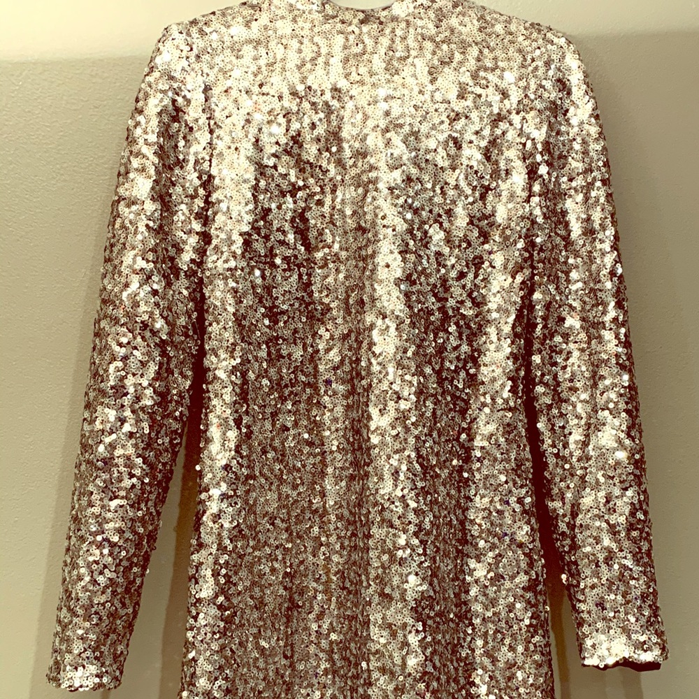 Silver sequin minidress by Guess by Marciano